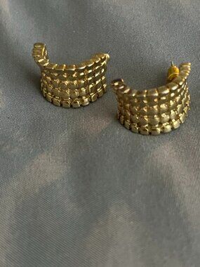 Gold-Tone Fashion Earrings